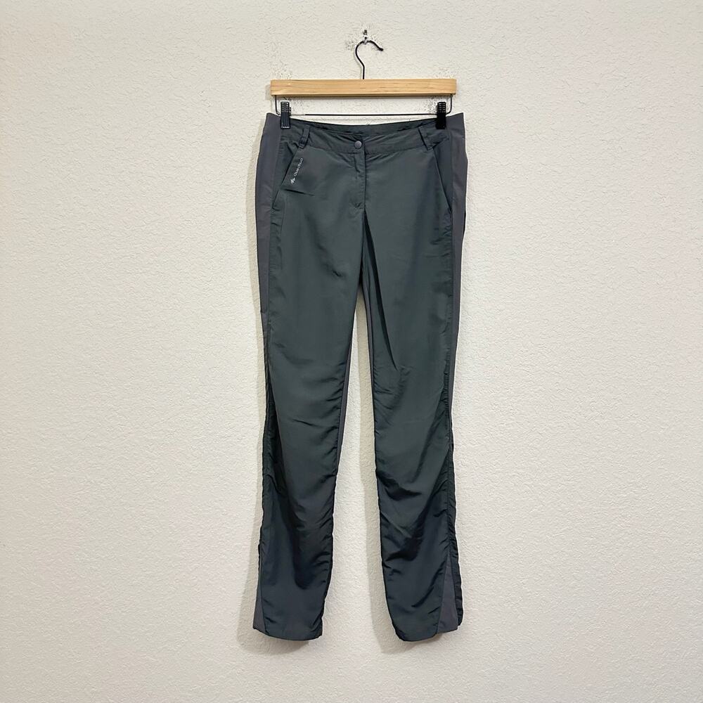 QUECHUA Decathlon MH100 Pants Dark Gray Straight Outdoor Hiking